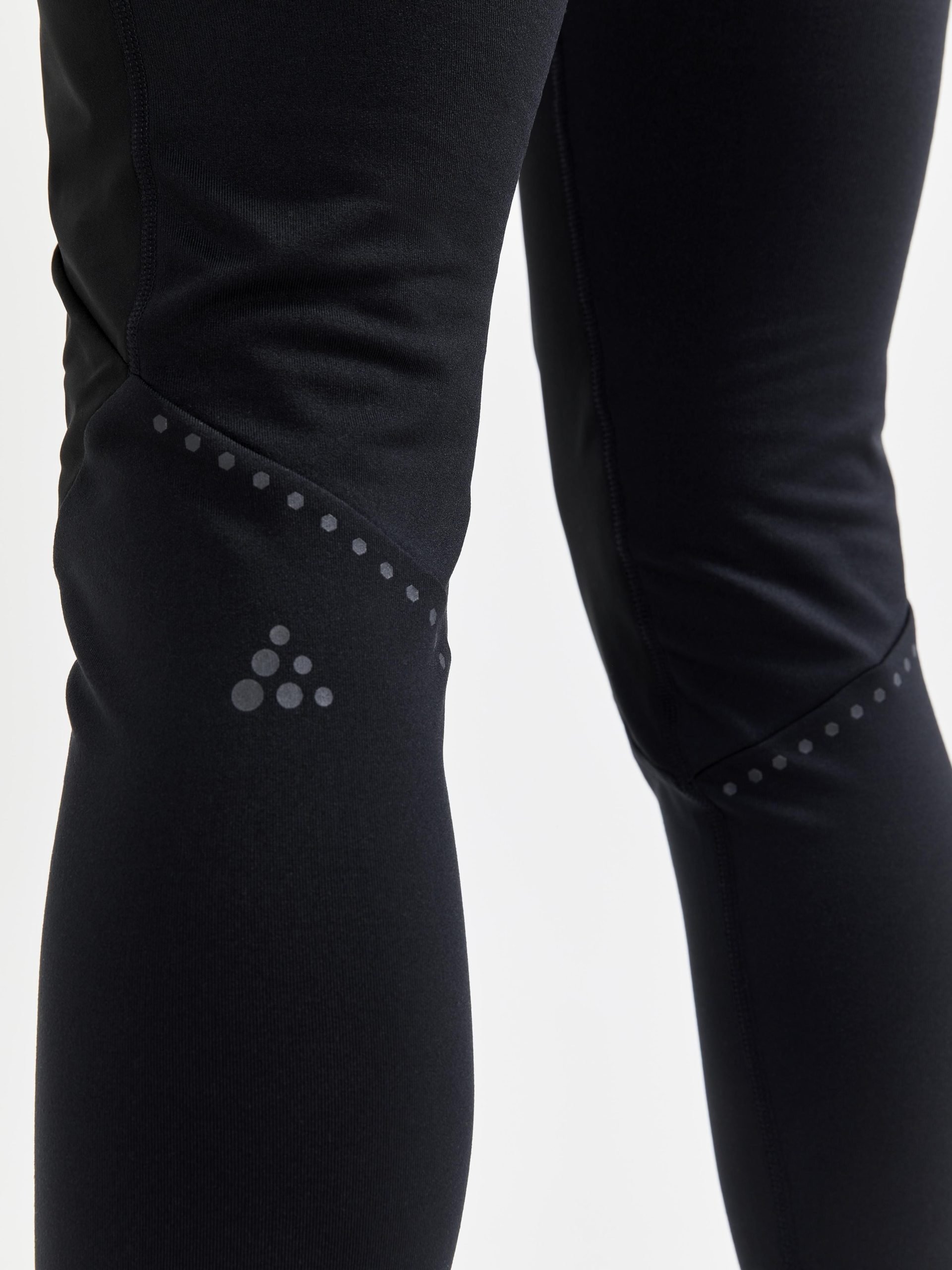 Women's ADV SubZ Running Wind Tights 2 - Black - Image 3