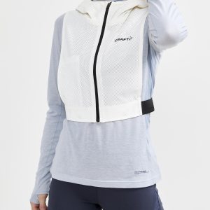 ADV Lumen Short Vest - WHITE/BLACK