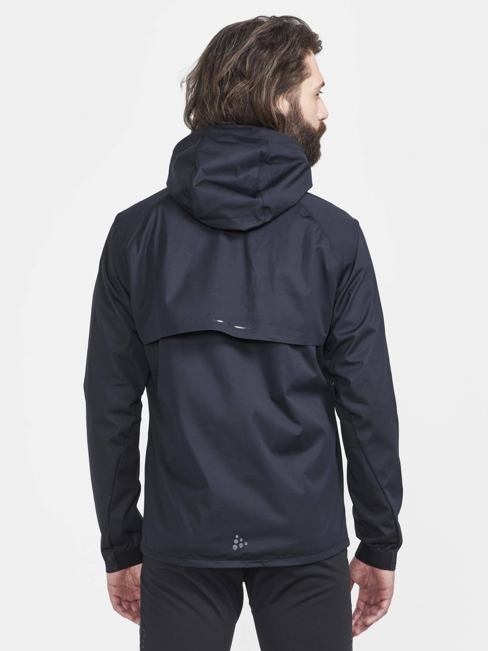 Men's Pro Hydro Running Jacket 2 - Black - Image 2