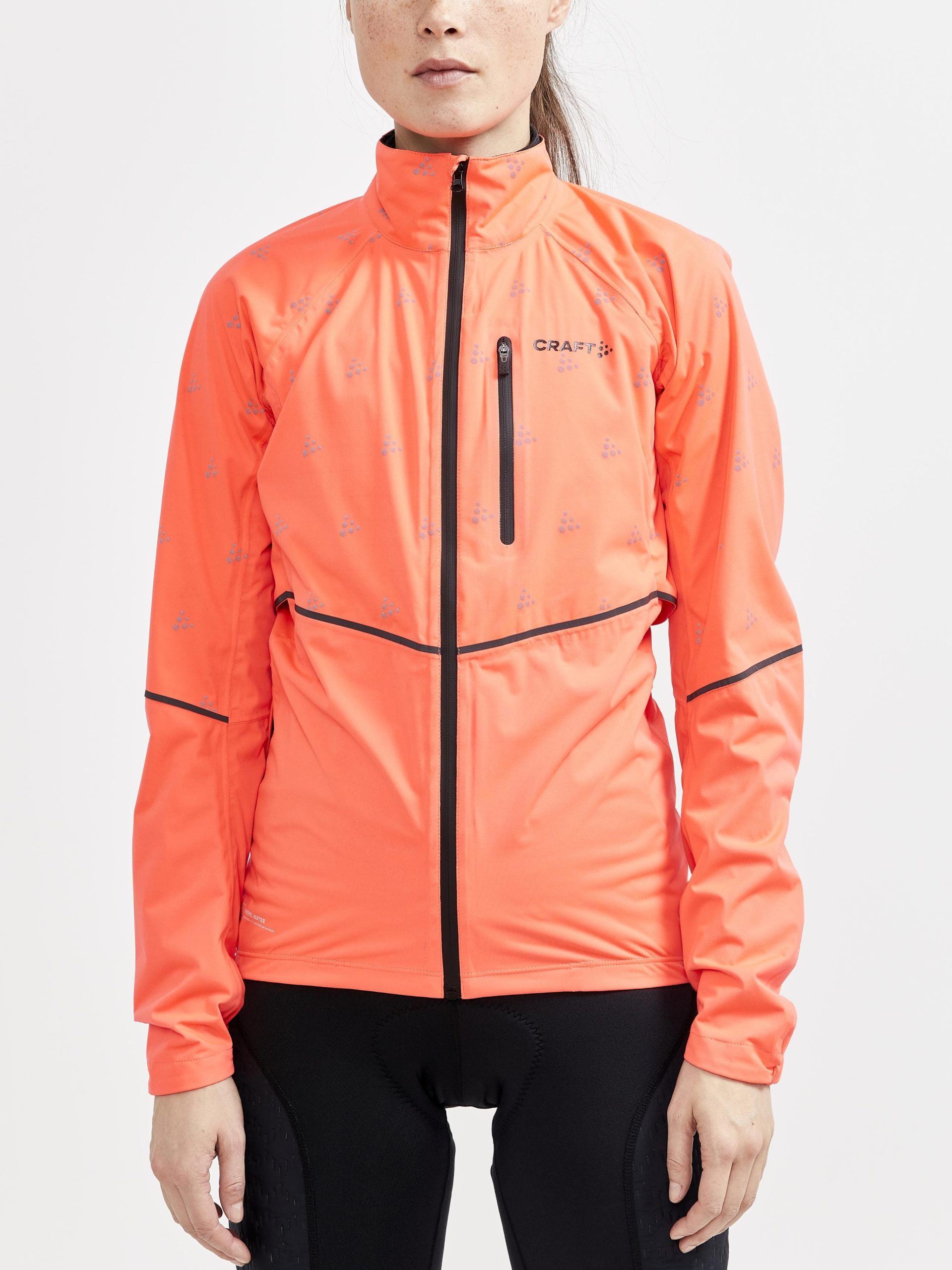 Women's ADV Hydro Lumen Cycling Jacket - SHOCK - Image 8