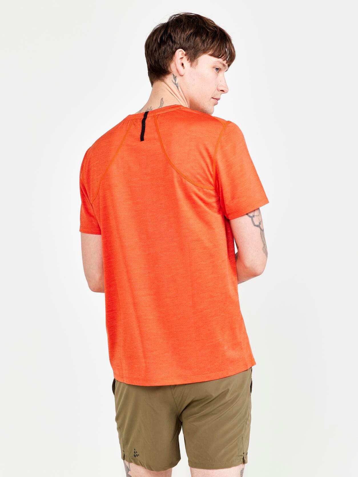 Men's ADV Charge Melange Tee - SOLO-MELANGE - Image 3