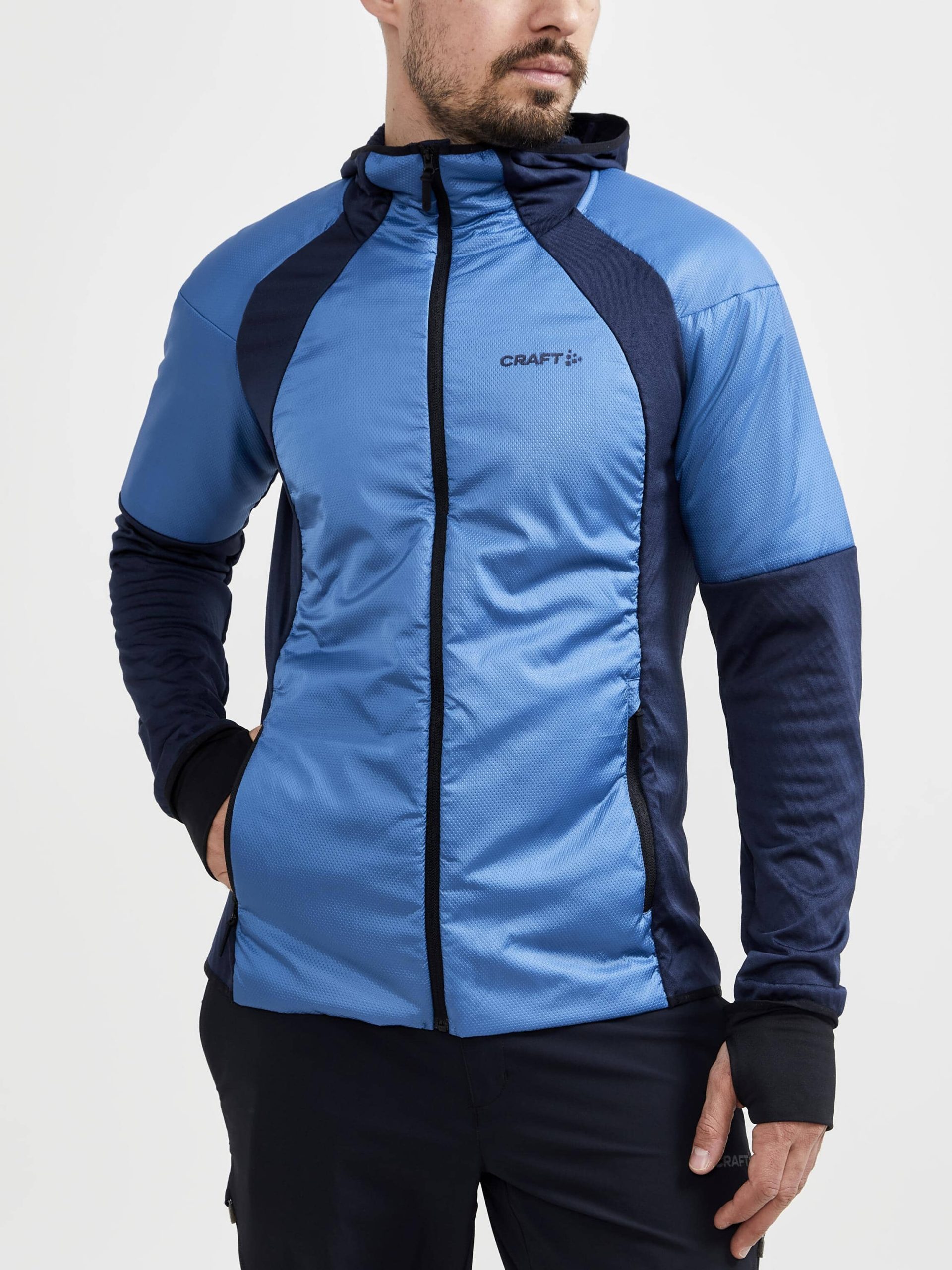Men's ADV Hybrid Thermal Midlayer - FLUID/BLAZE