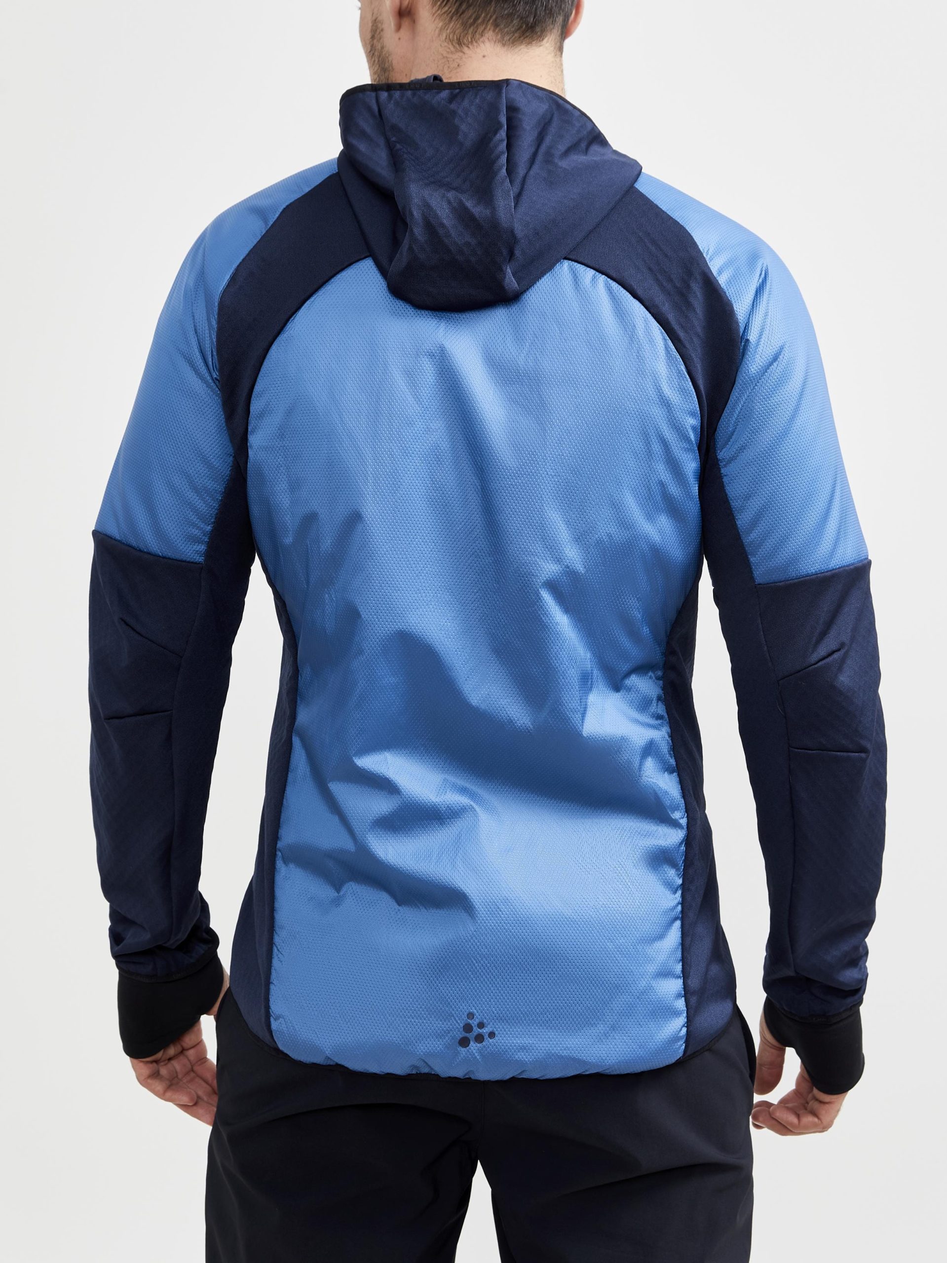 Men's ADV Hybrid Thermal Midlayer - FLUID/BLAZE - Image 2