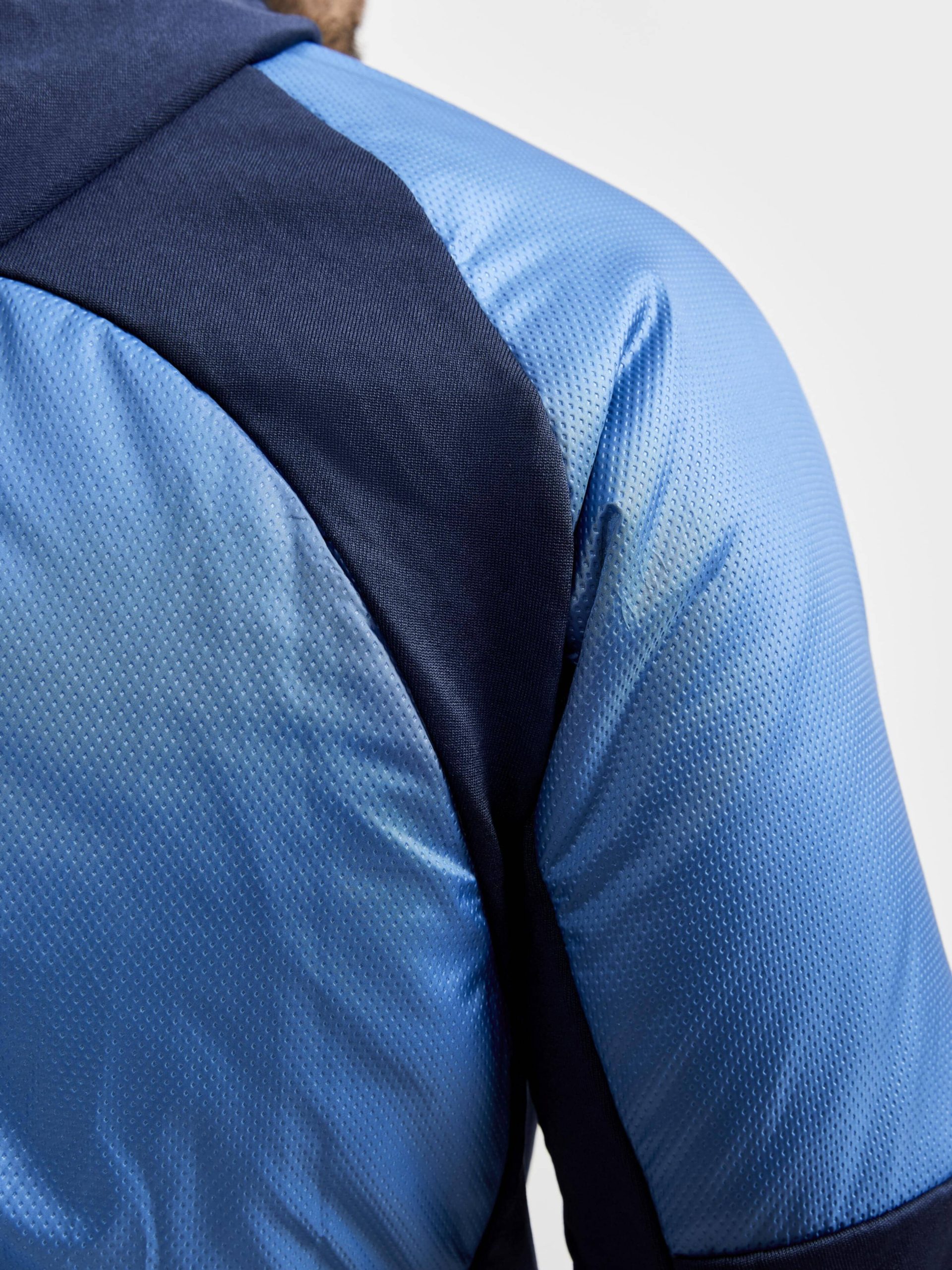 Men's ADV Hybrid Thermal Midlayer - FLUID/BLAZE - Image 3