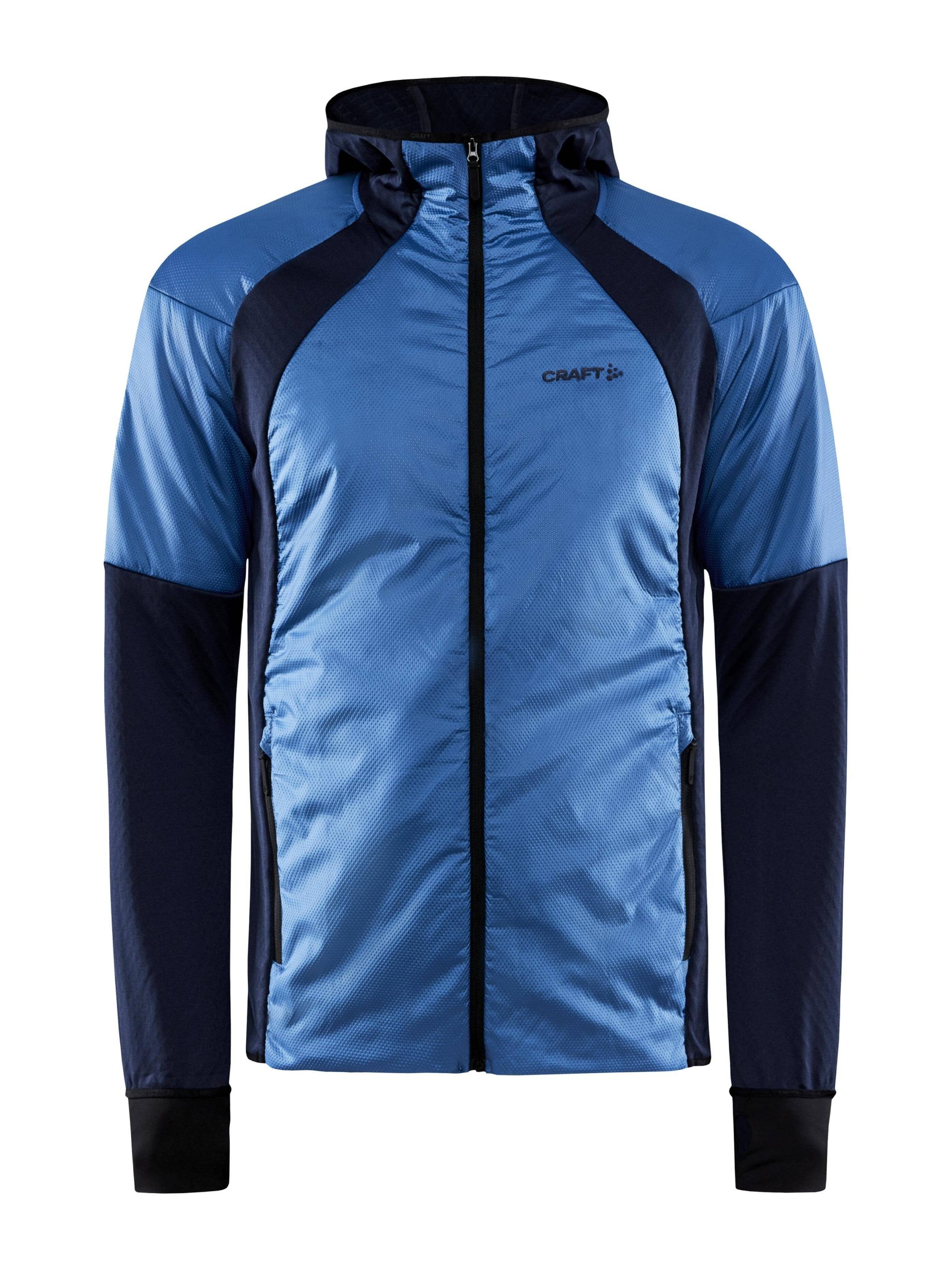 Men's ADV Hybrid Thermal Midlayer - FLUID/BLAZE - Image 6