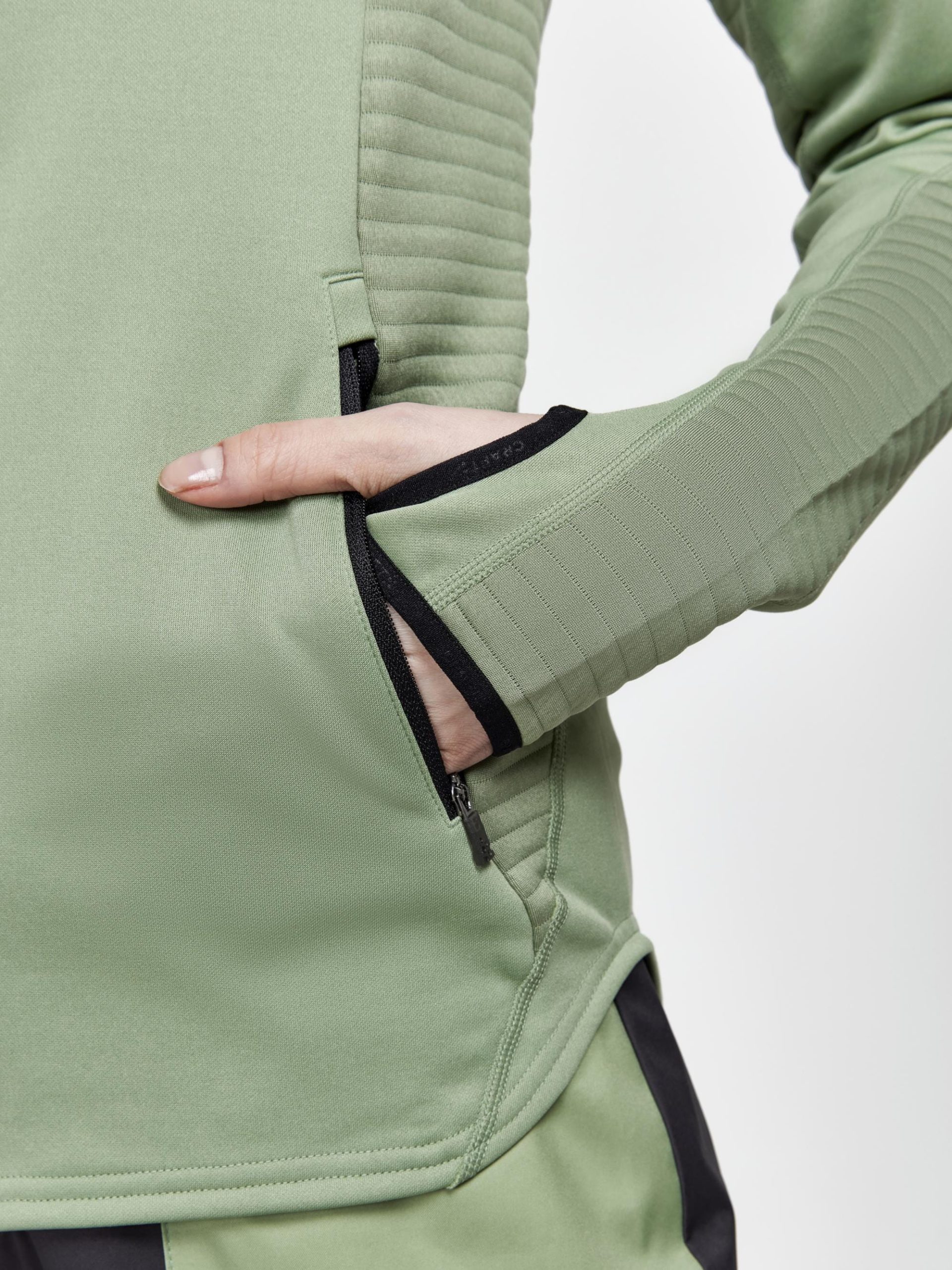 Women's ADV Tech Fleece Thermal Midlayer - JADE - Image 3