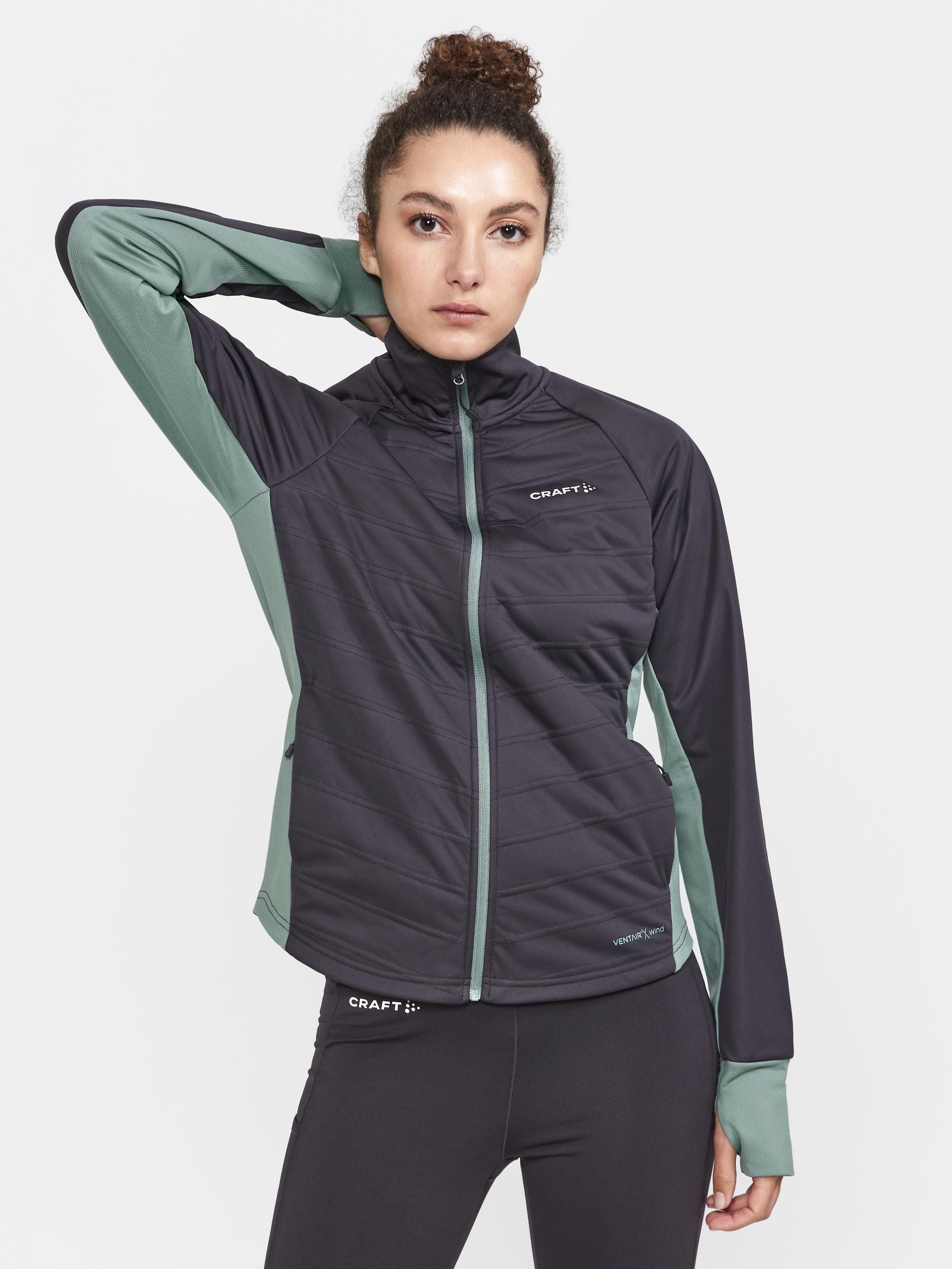 Women's ADV Essence Warm Jacket - THYME-SLATE