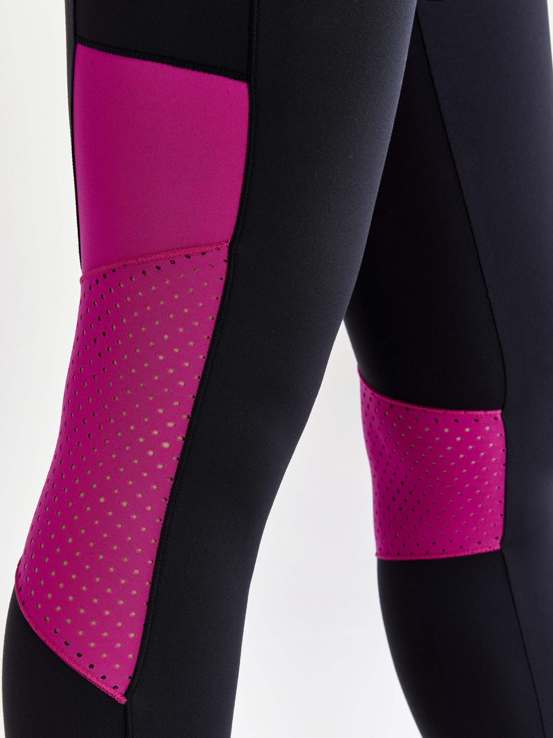 Women's ADV Essence Training Tights 2 - BLACK-ROXO - Image 3