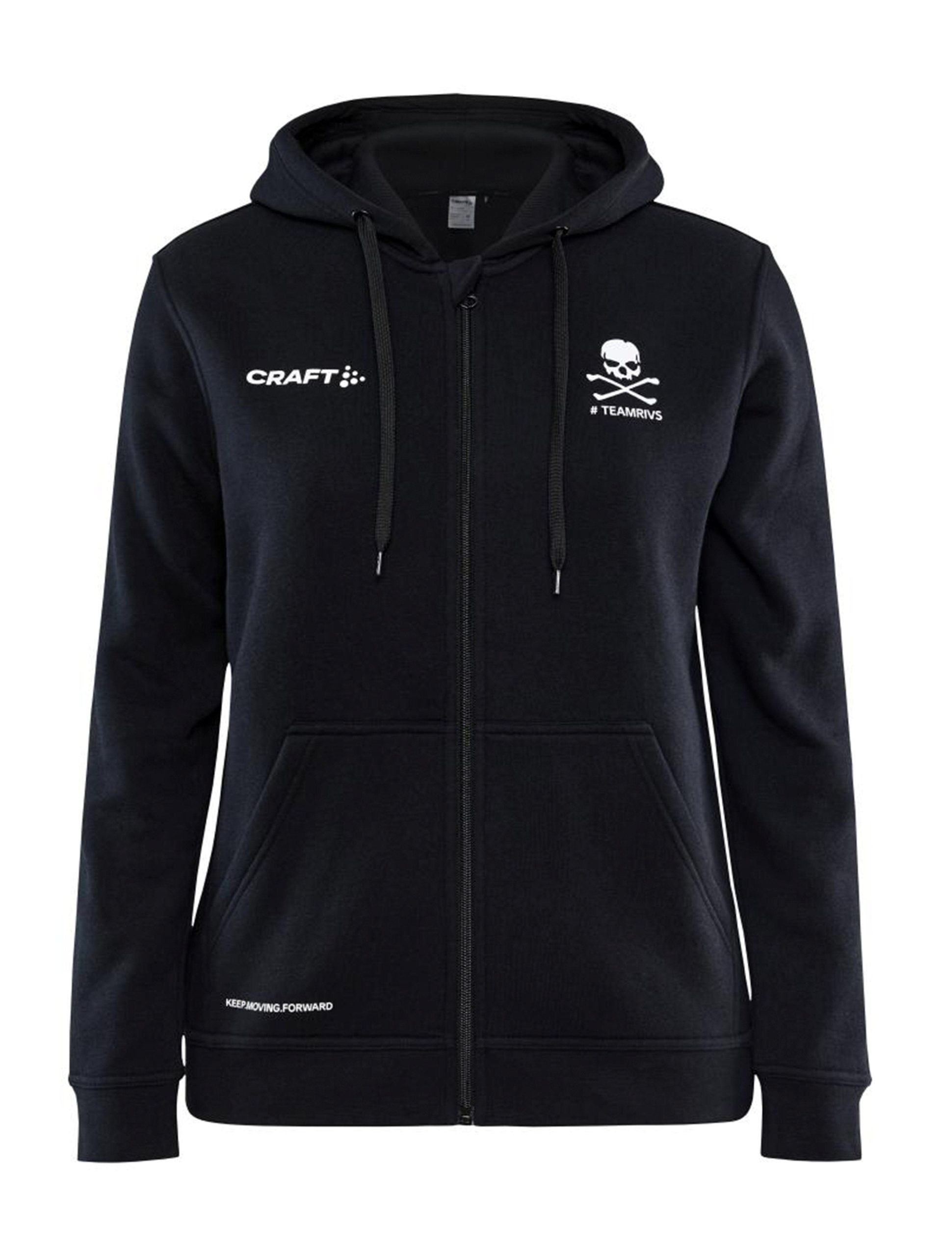 Women's Team Rivs Zone Full-Zip Hoodie - Black - Image 2