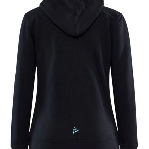 Women's Team Rivs Zone Full-Zip Hoodie - BLACK/GALE