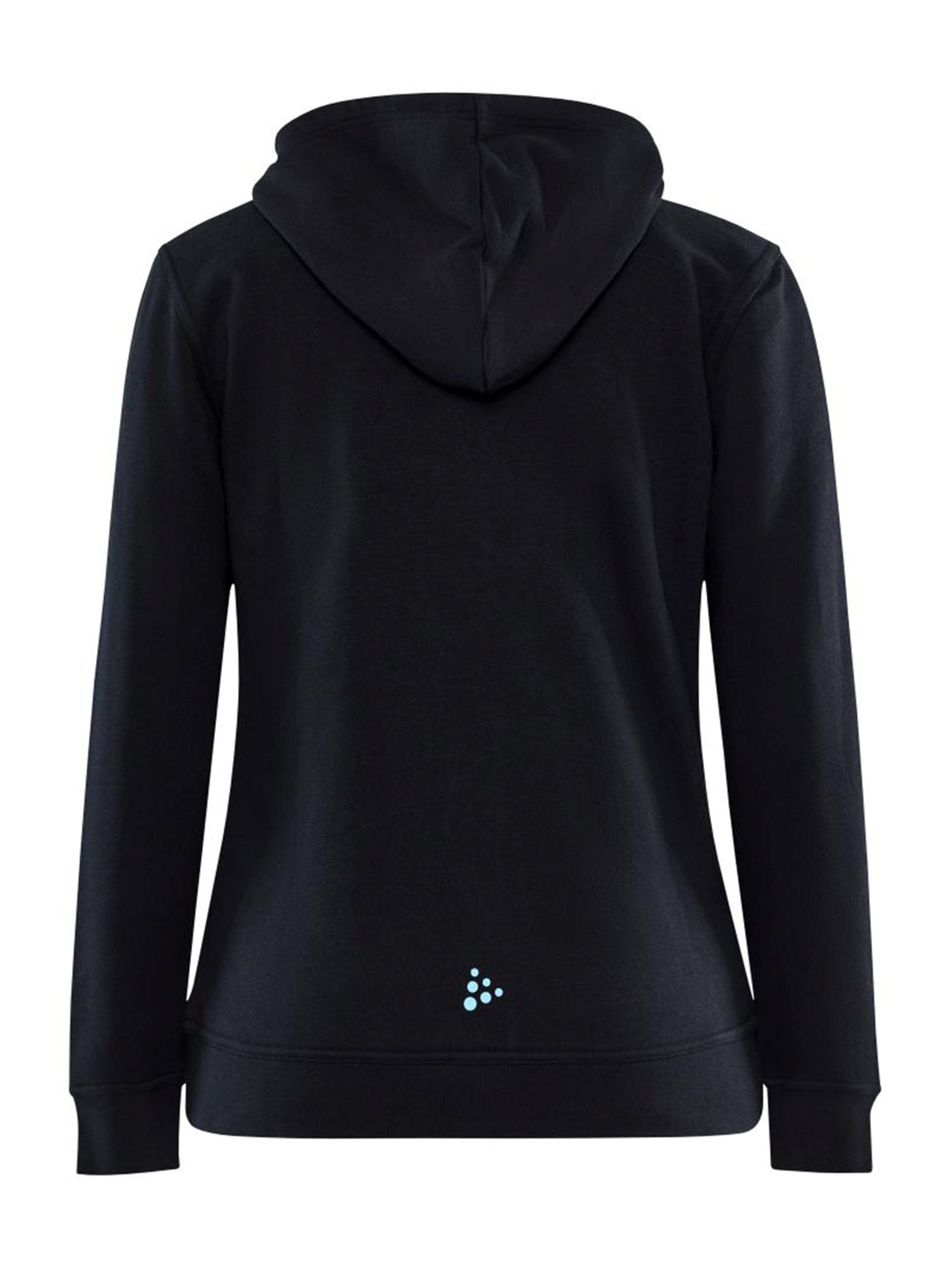 Women's Team Rivs Zone Full-Zip Hoodie - BLACK/GALE