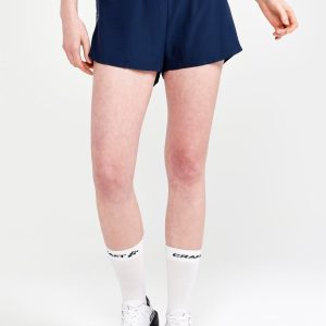 Women's Pro Dazzle Camo Running Shorts - BLAZE/P DAZZLE CAMO
