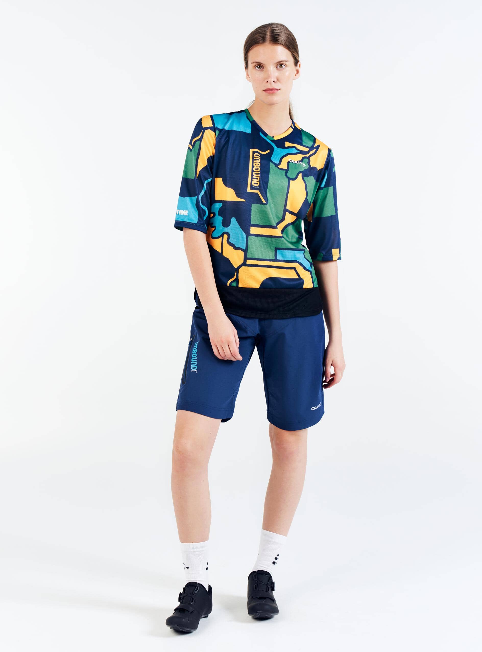 Women's Core Unbound XT Cycling Jersey - Multi Swale - Image 2