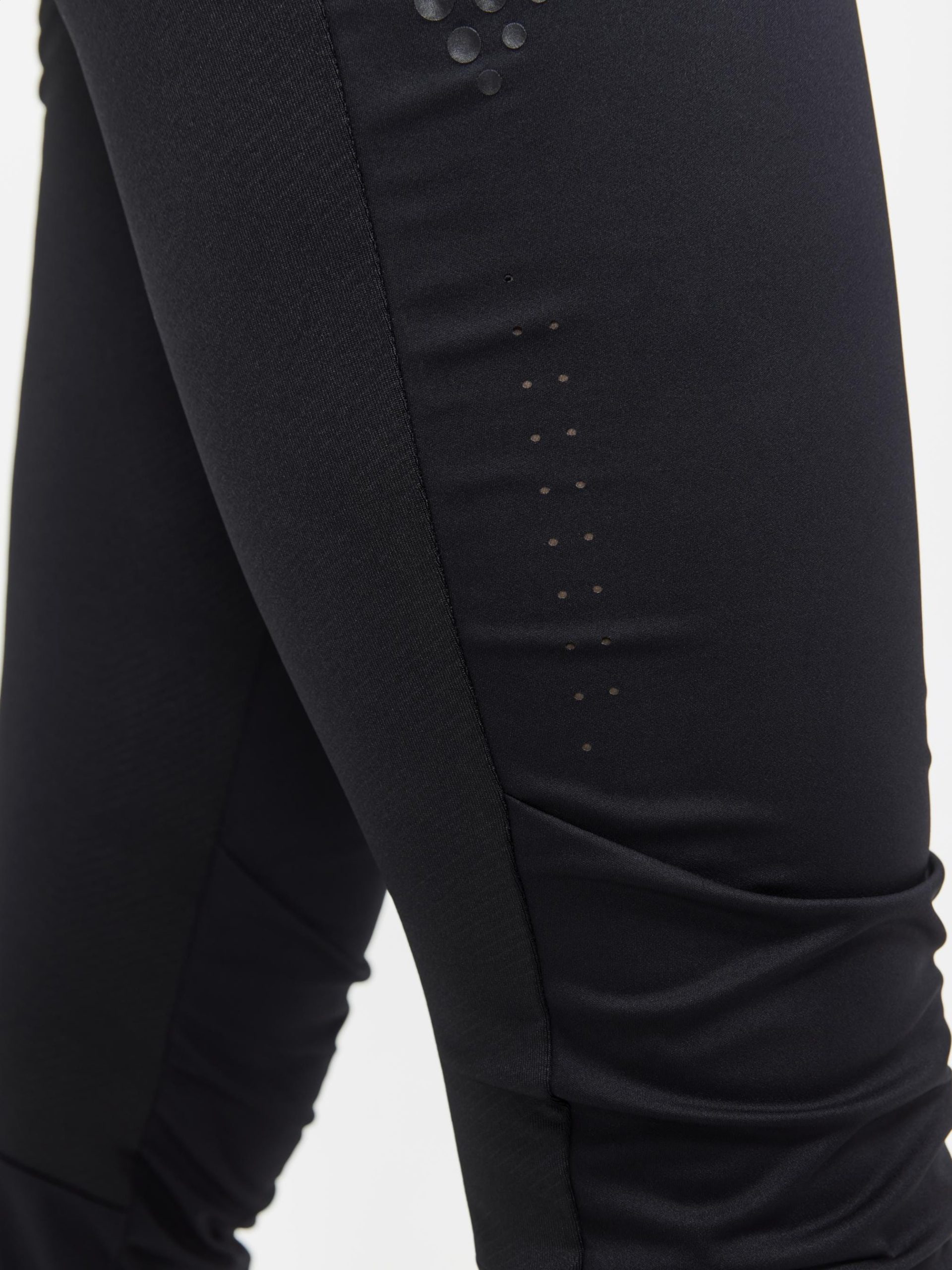 Women's Pro XC Race Wind Tights - Black - Image 5