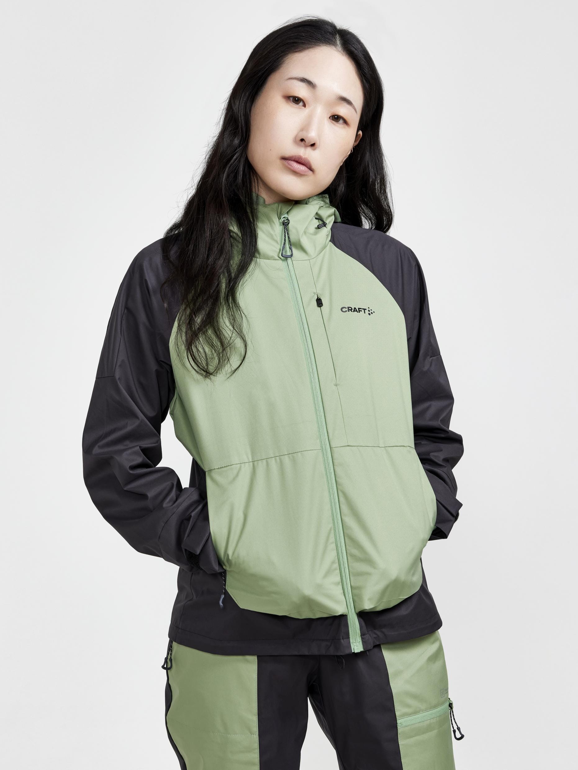 Women's ADV Backcountry Jacket - JADE-SLATE
