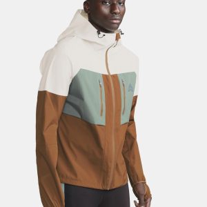Men's Pro Trail Running Hydro Jacket - ROOTS-TOFU