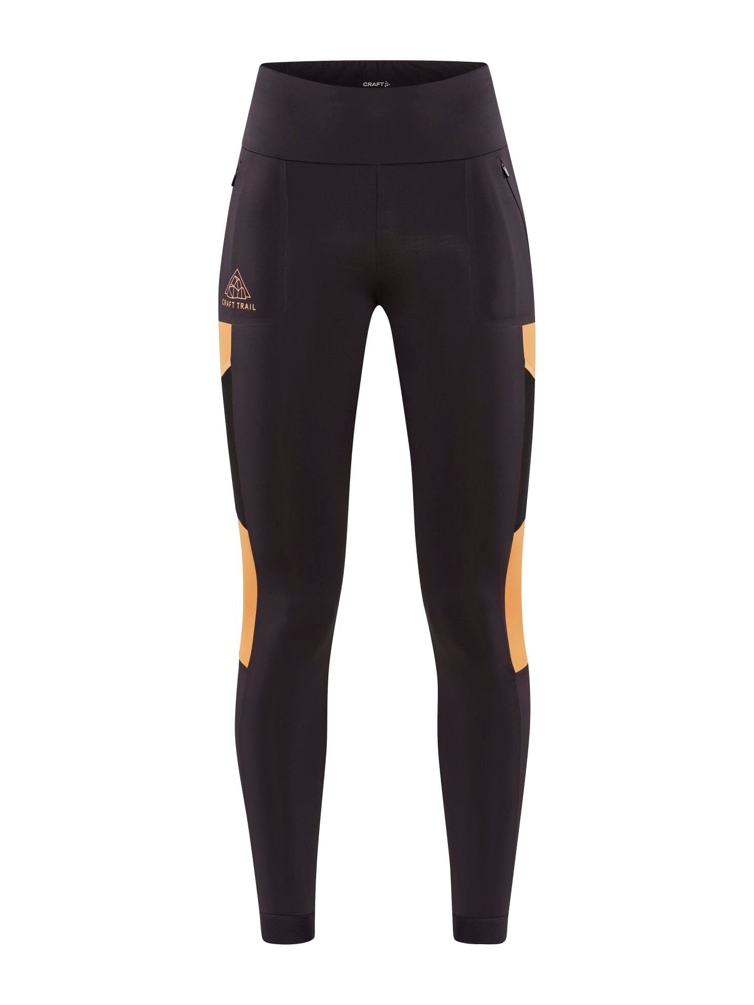 Women's Pro Trail Running Tights - SLATE-DESERT - Image 7