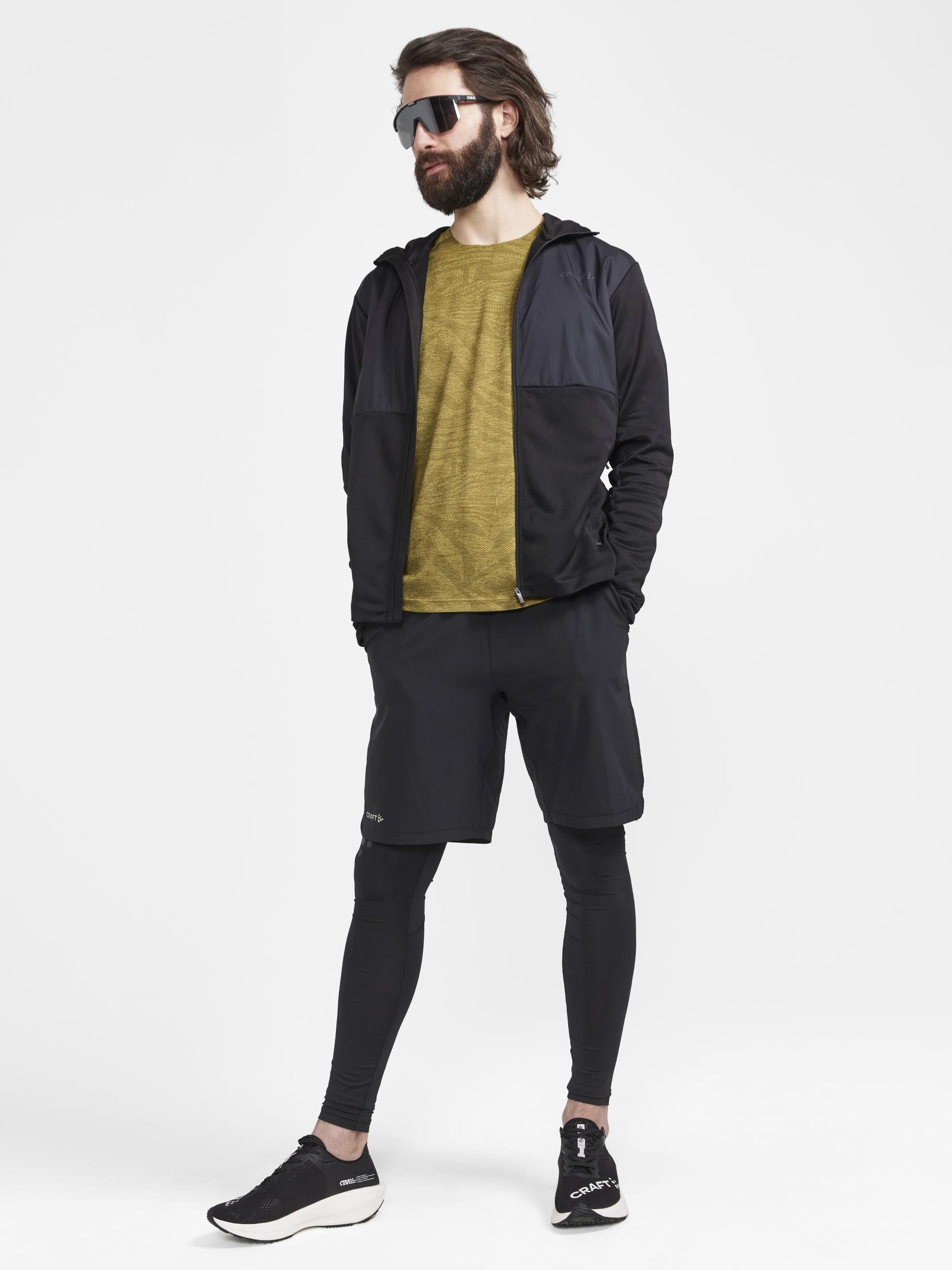 Men's ADV Essence Jersey Hood Jacket - Black - Image 5