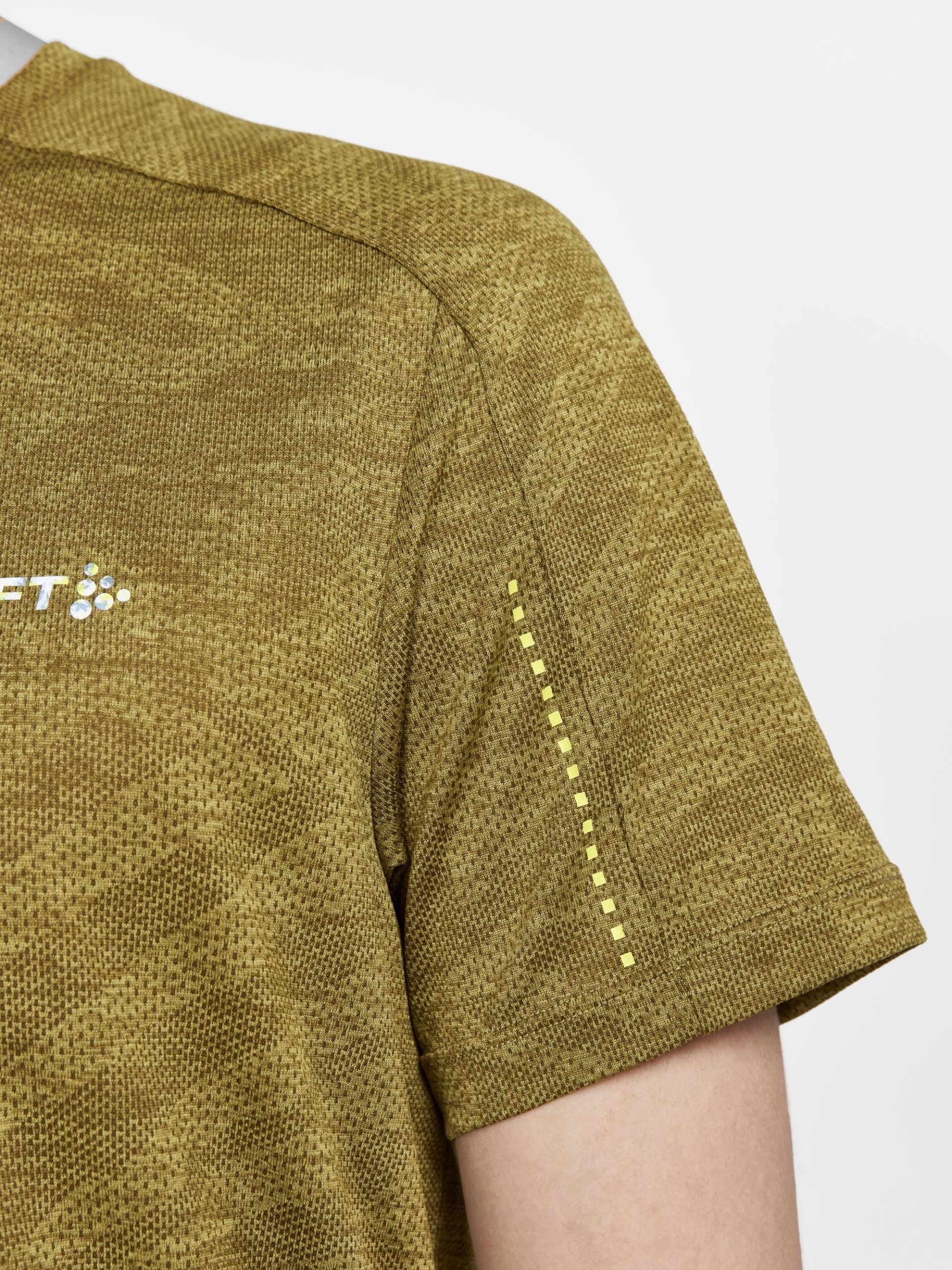 Men's ADV Hit Short Sleeve Structure Tee - ALGAE - Image 3