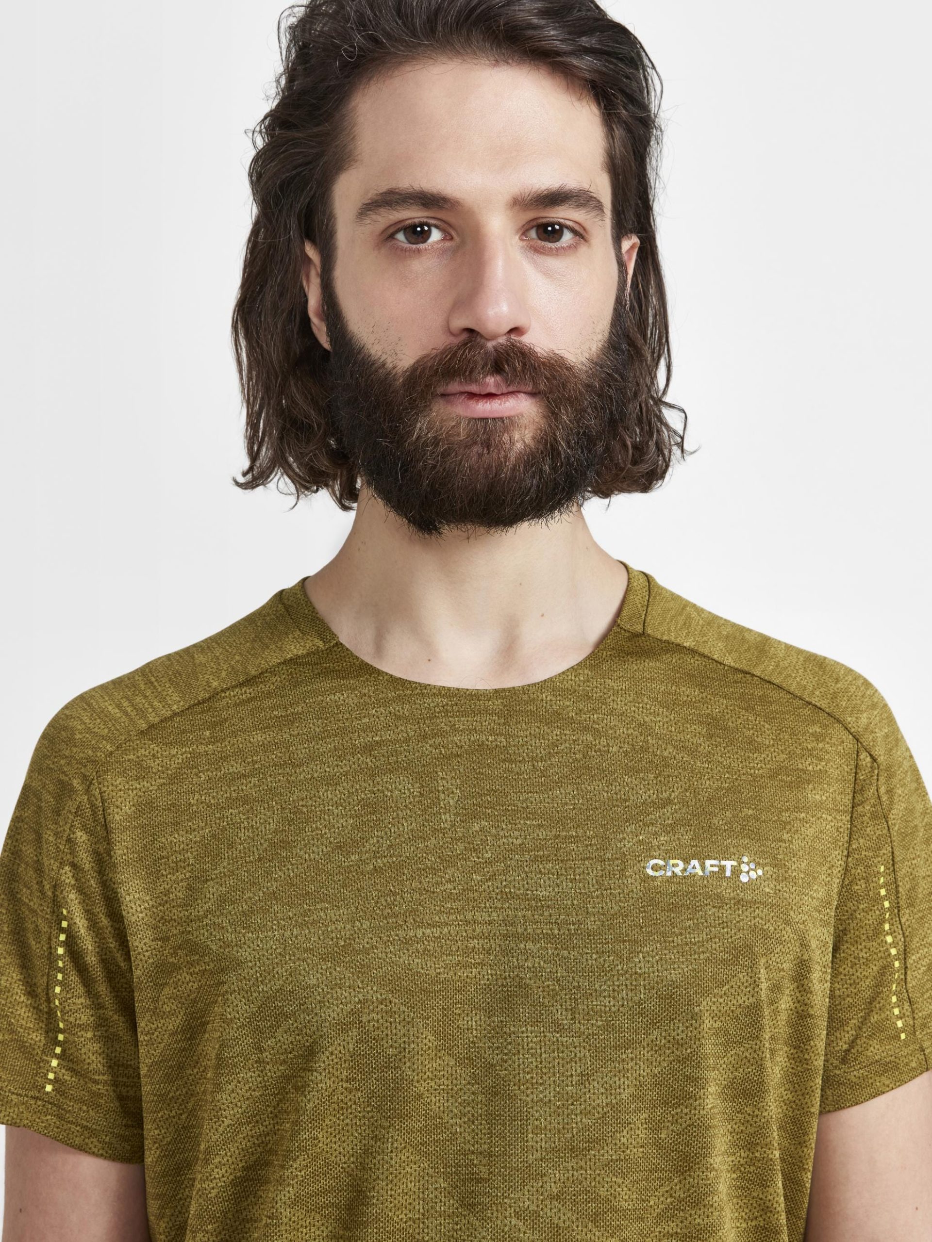 Men's ADV Hit Short Sleeve Structure Tee - ALGAE - Image 2