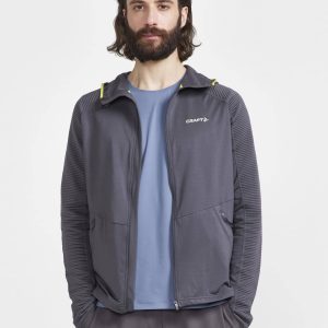 Men's ADV Hit Zip Hoodie - GRANITE
