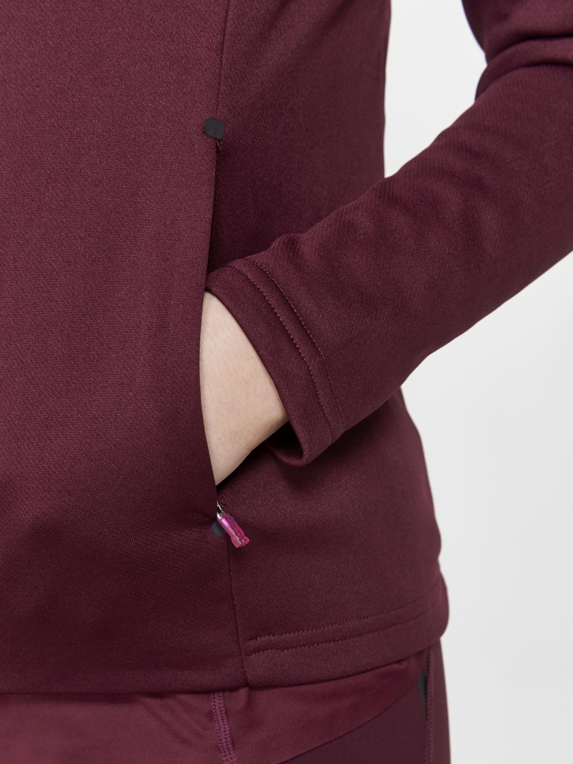 Women's ADV Essence Jersey Hood Jacket - PUNSCH-ROXO - Image 3