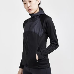 Women's ADV Essence Jersey Hood Jacket - Black
