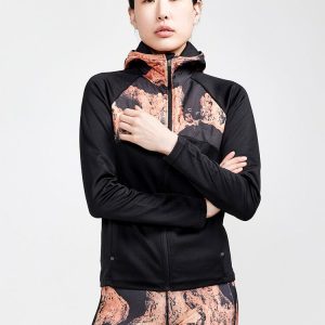 Women's ADV Essence Jersey Hood Jacket - ARROSA-REDDISH