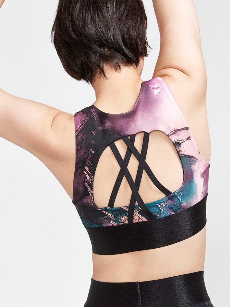 Women's ADV Hit Sport Top - BLACK/MULTI - Image 2