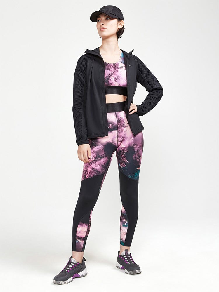 Women's ADV Hit Sport Top - BLACK/MULTI - Image 3