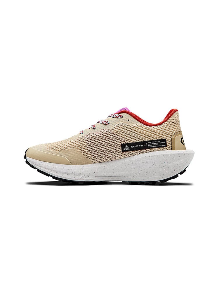 Women's CTM Ultra Trail Running Shoes - ECRU-DRAKE - Image 2