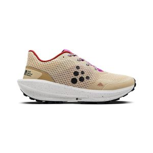 Women's CTM Ultra Trail Running Shoes - ECRU-DRAKE