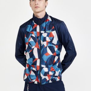 Men's Pro Dazzle Camo Running Jacket - BLAZE/P DAZZLE CAMO