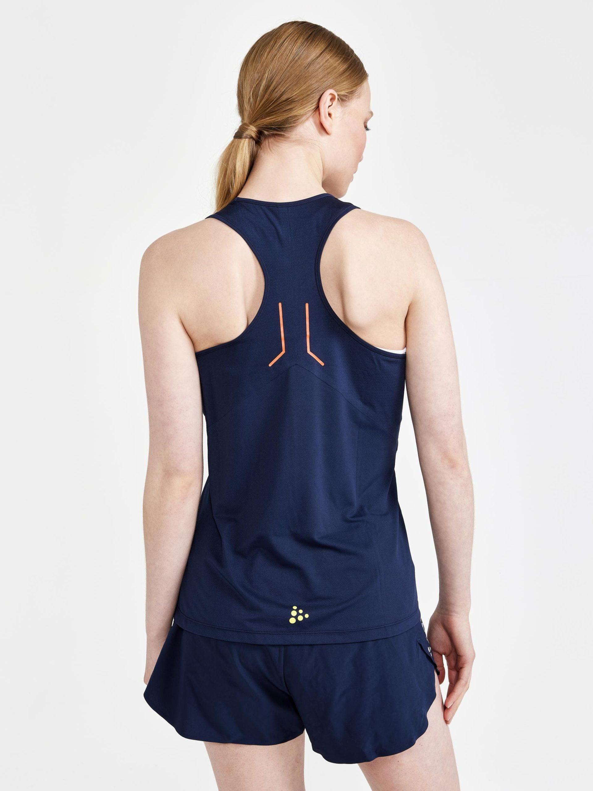 Women's Pro Dazzle Camo Running Singlet - BLAZE/P DAZZLE CAMO - Image 2