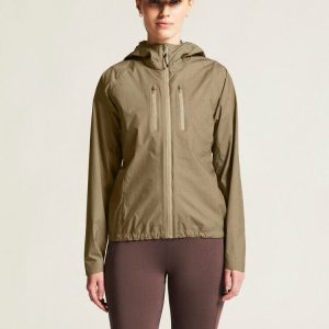 Women's Pro Trail Running Light Weight Jacket - Black