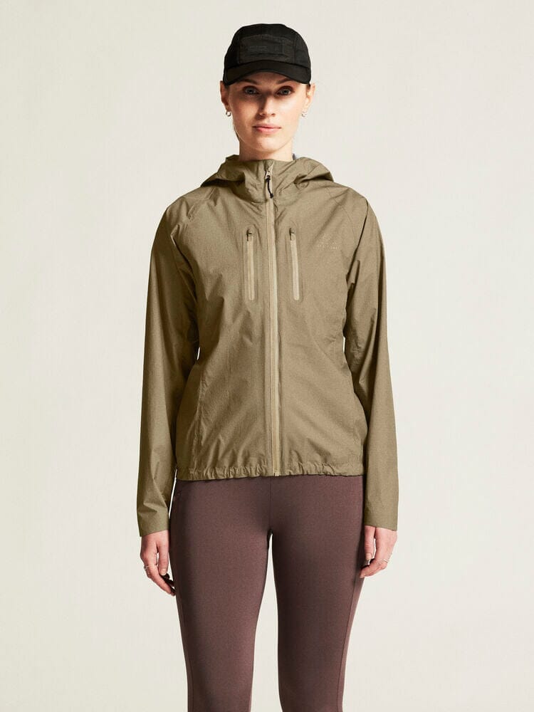 Women's Pro Trail Running Light Weight Jacket - Black