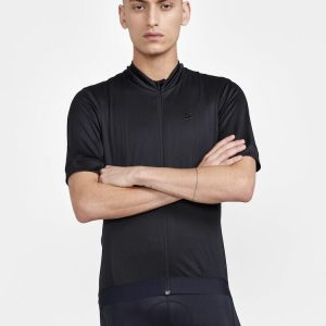 Men's Core Essence Cycling Jersey - Black