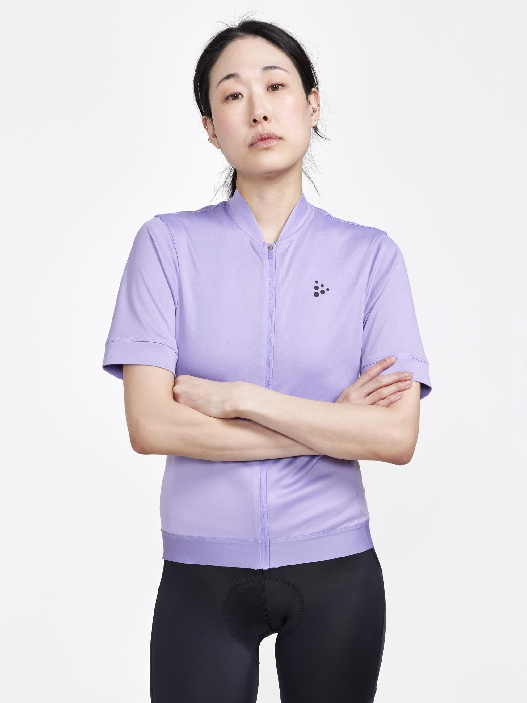 Women's Core Essence Bike Jersey Regular Fit - LAVENDER - Image 2