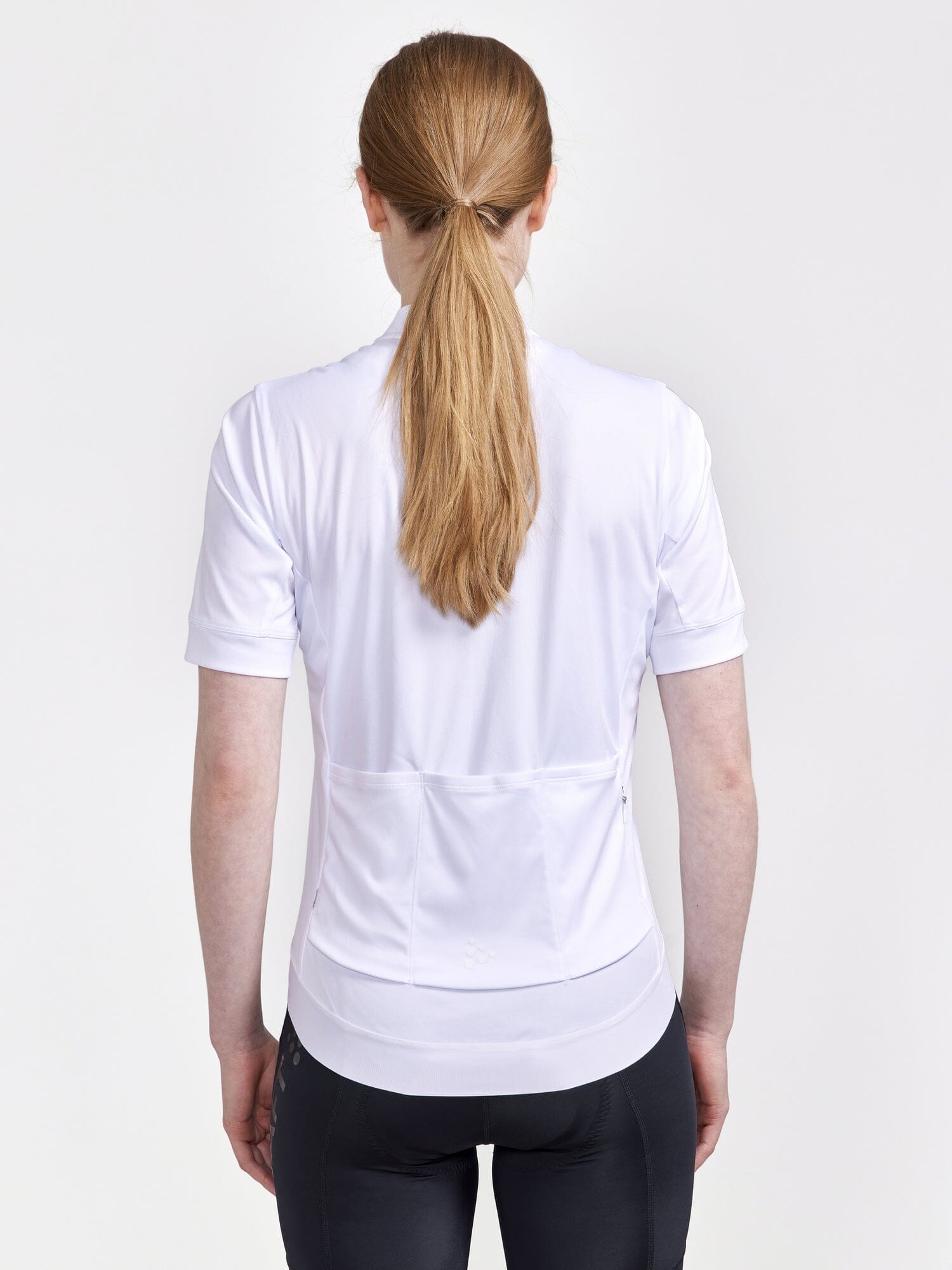 Women's Core Essence Bike Jersey Regular Fit - WHITE - Image 4