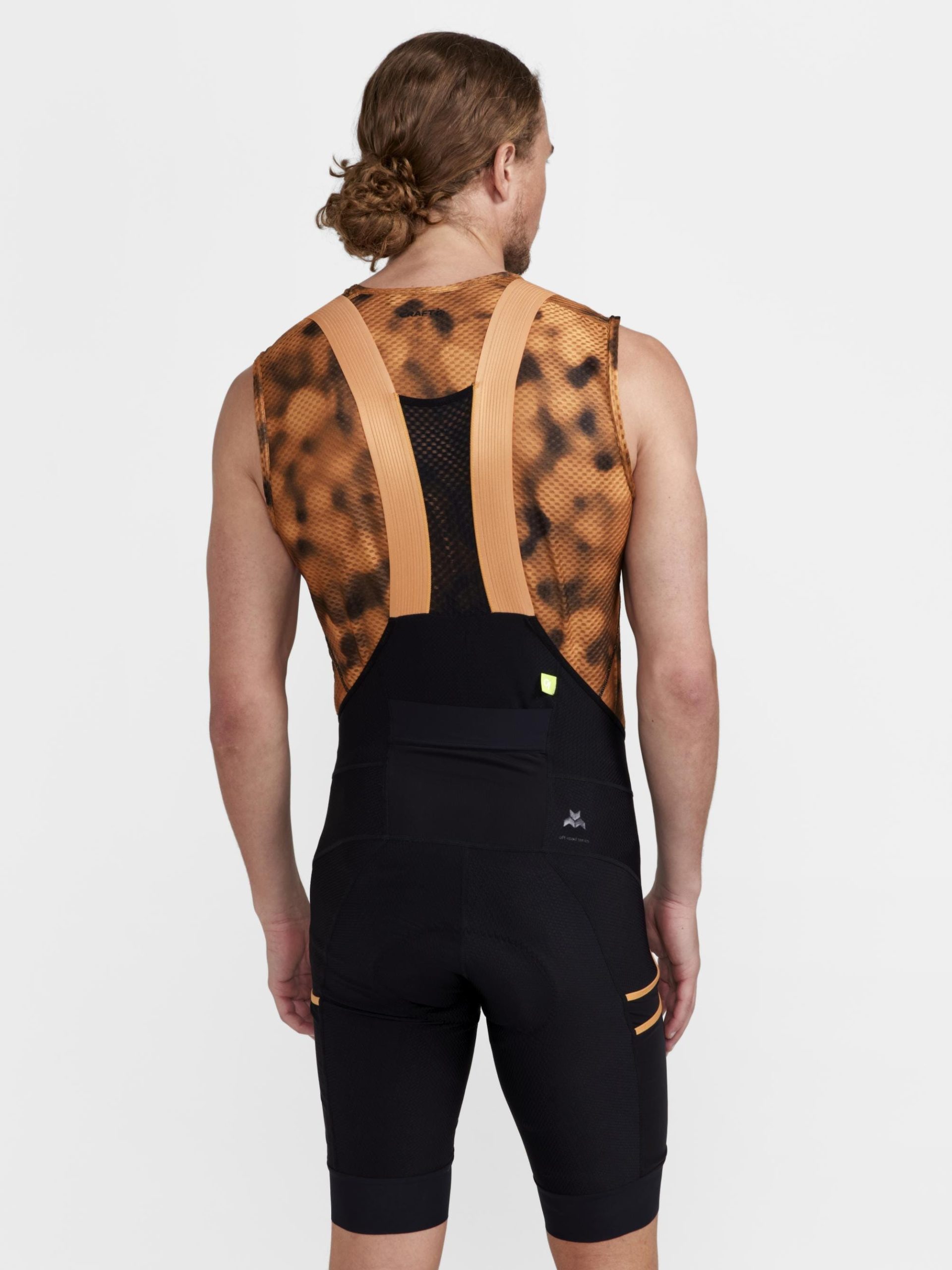 Men's Pro Gravel Bike Bib Shorts - BLACK-DESERT - Image 5