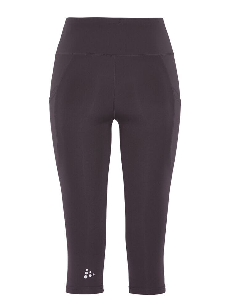 Women's ADV Essence Capri Training Tights 2 - DK Plum - Image 7
