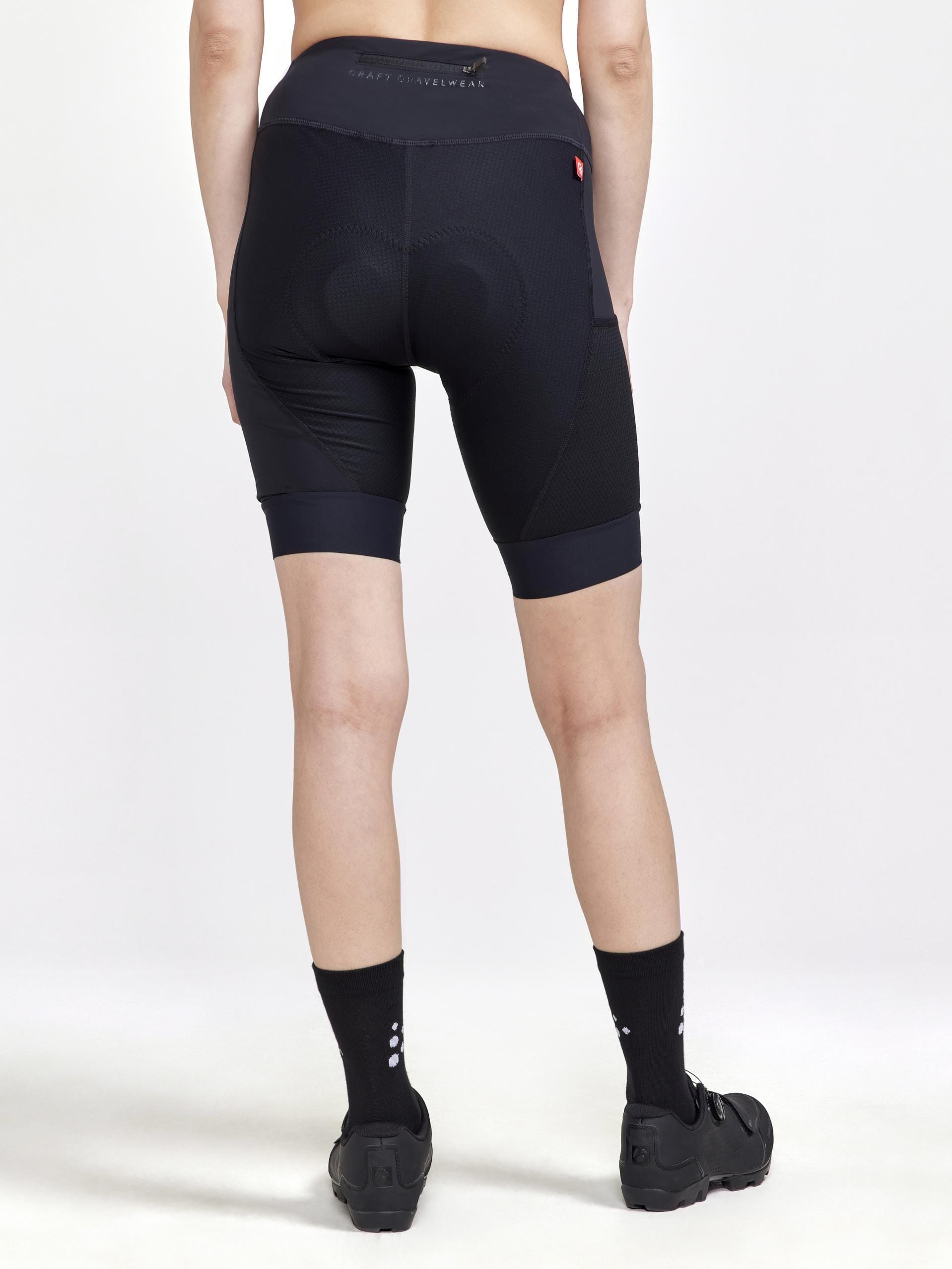 Women's ADV Gravel Bike Shorts - Black - Image 2