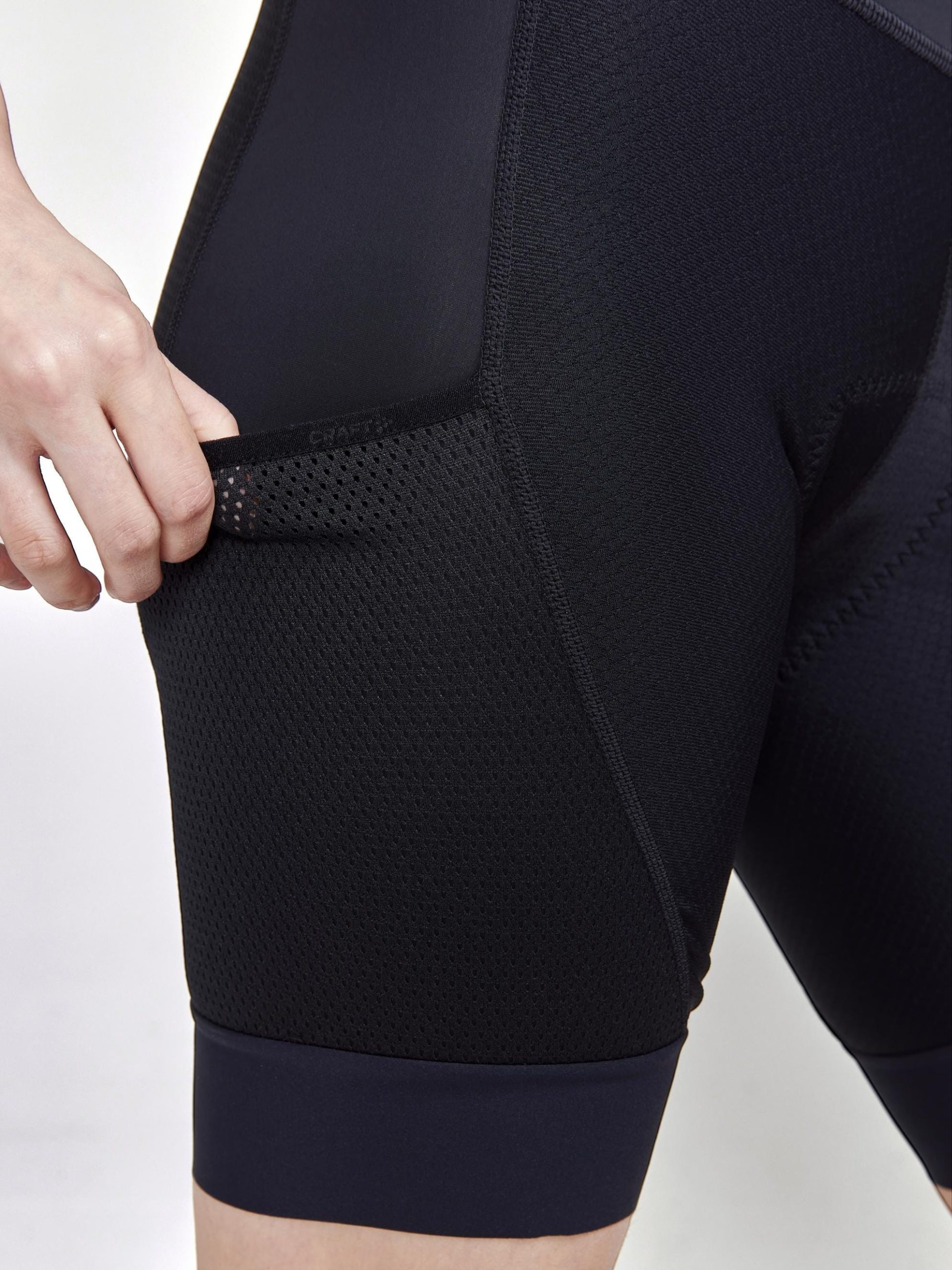 Women's ADV Gravel Bike Shorts - Black - Image 3