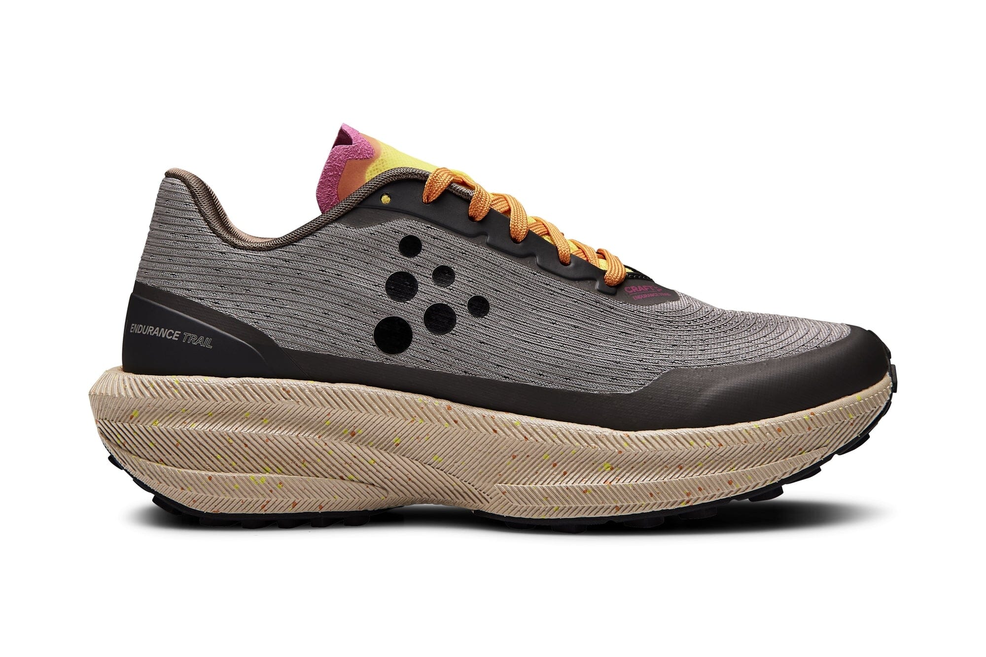 Men's Endurance Trail Running Shoe - Clay/DK Clay