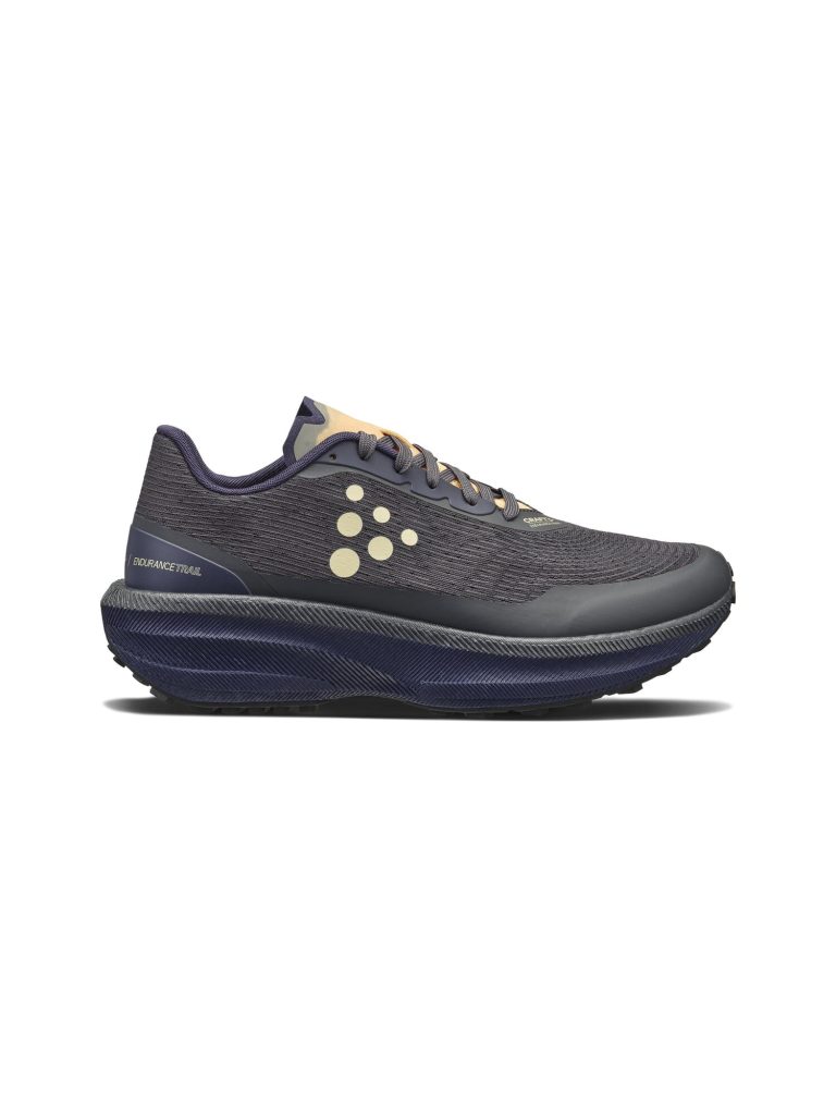 Men's Endurance Trail Running Shoe - Asphalt/DK Navy