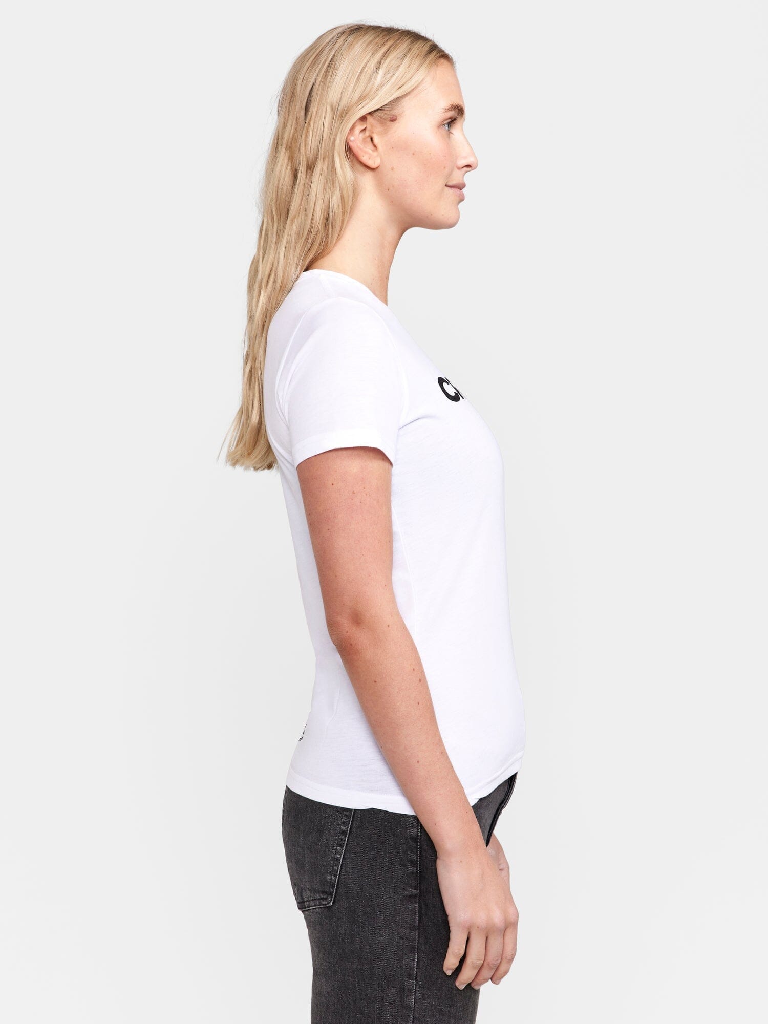 Women's Community Tri Blend Tee - WHITE MELANGE