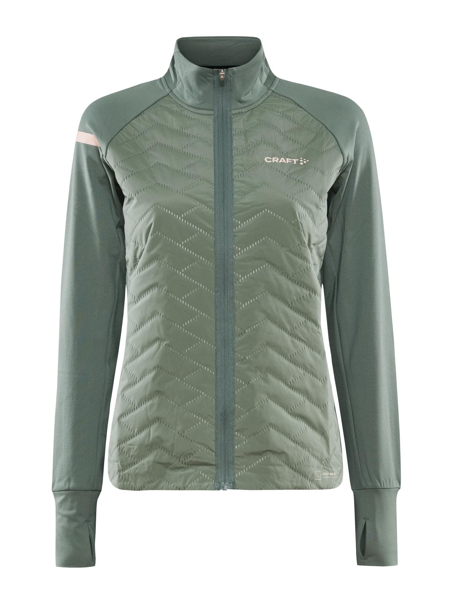 Women's ADV SubZ Running Jacket 3 - THYME - Image 6