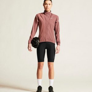 Women's Core Endur Hydro Cycling Jacket 2 - ROSE BROWN