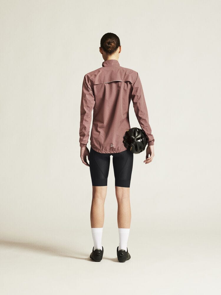 Women's Core Endur Hydro Cycling Jacket 2 - ROSE BROWN - Image 8