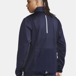 Men's Core XC Training Jacket - Blaze/Tofu